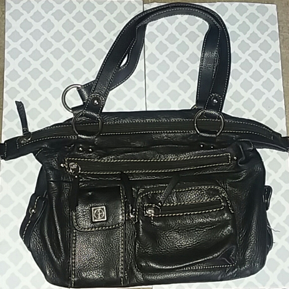 Giani Bernini black leather purse - Picture 1 of 4